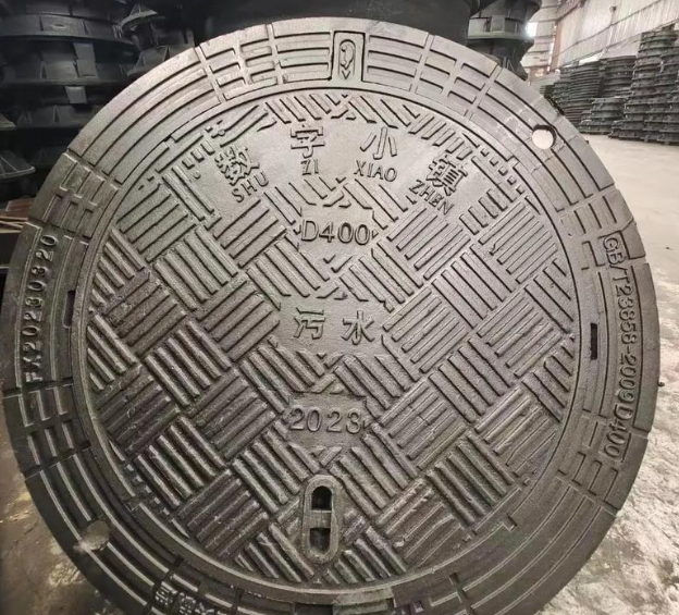 五莲球墨铸铁防沉降井盖展示